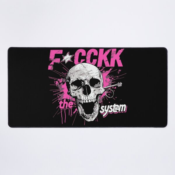 Item preview, F*cckk the system - Punk Rock Skull designed and sold by RockSteadyReady.