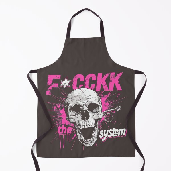 Item preview, F*cckk the system - Punk Rock Skull designed and sold by RockSteadyReady.
