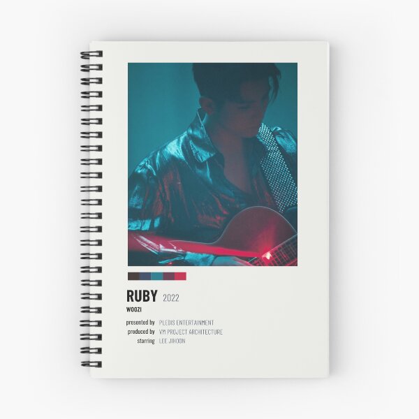 Item preview, ruby by woozi seventeen music poster designed and sold by mochihoshi.