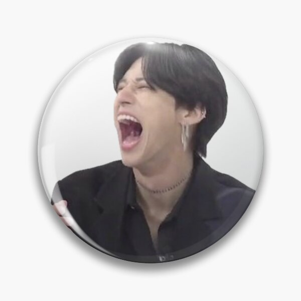 Item preview, Ateez wooyoung laughing kpop sticker designed and sold by teezer designs.