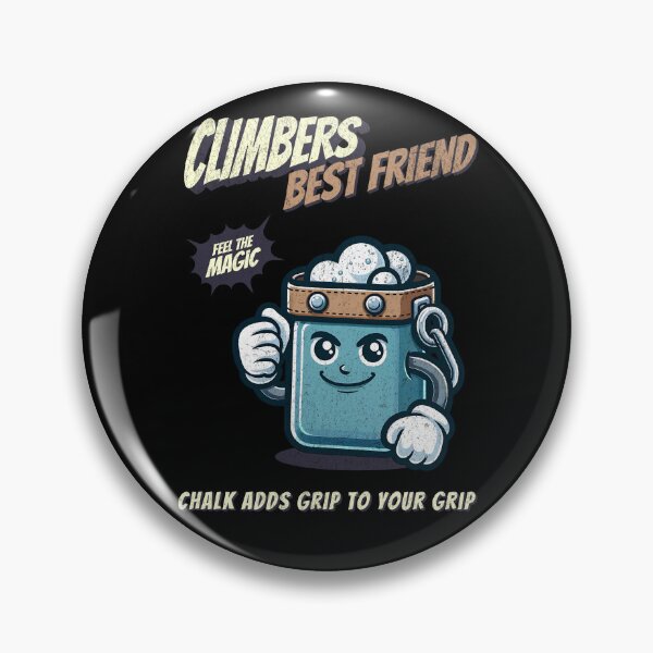 Item preview, Funny chalk bag for climbers and boulderers mascot designed and sold by Bouldershop.