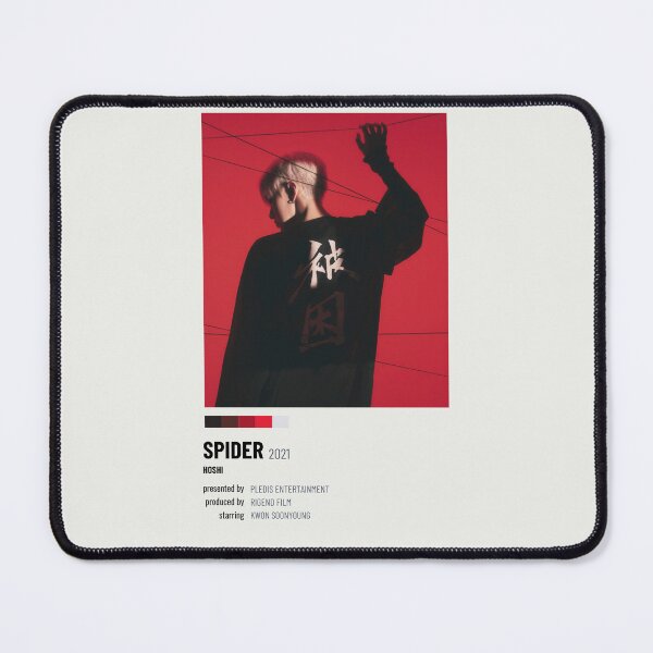 Item preview, spider Hoshi seventeen music poster designed and sold by mochihoshi.