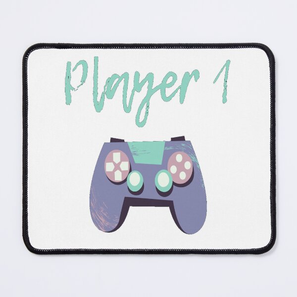 Item preview, His & hers PLayer 1 designed and sold by GameDevMerch.