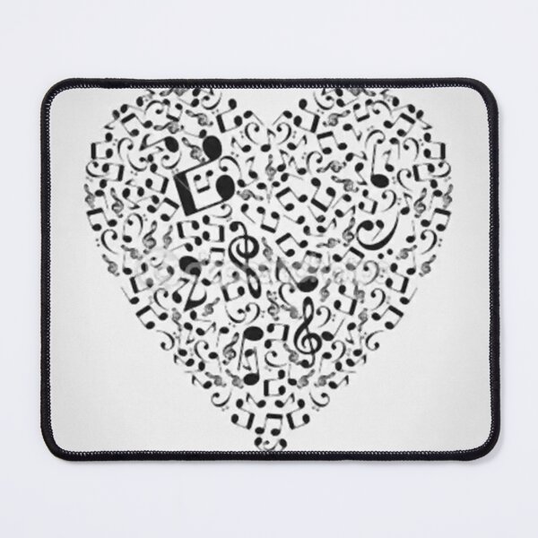 Item preview, Heart of notes designed and sold by ROPATROKOLA.