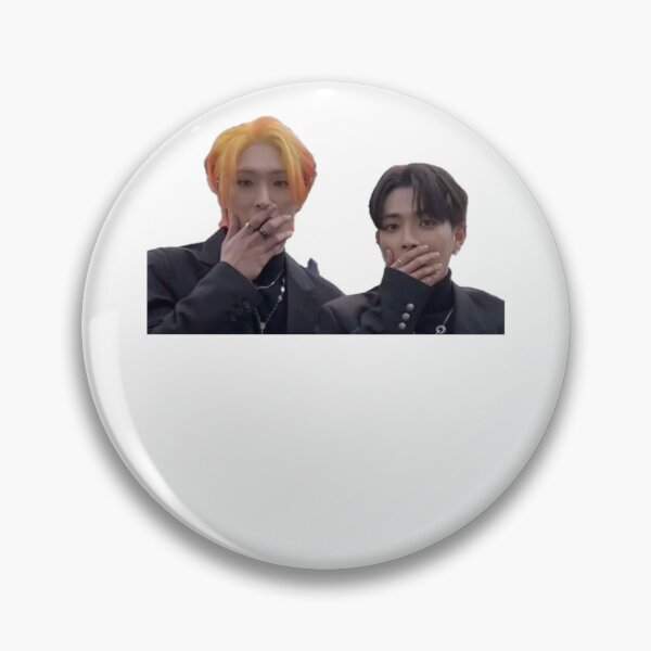 Item preview, Ateez mingi hongjoong shocked meme kpop sticker designed and sold by teezer designs.