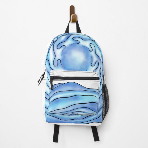 Item preview, Swirling fish or dolphins with blue ocean designed and sold by nongsao4.
