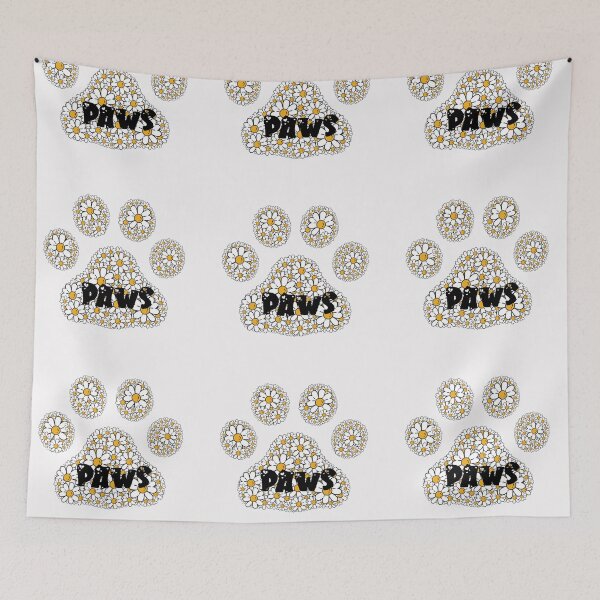 Item preview, paw prints  designed and sold by Playful Strokes pom@pom.