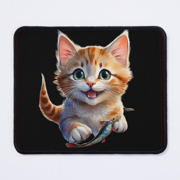 Item preview, cute kitten, happy cat, lovely cat, animal designed and sold by Napat3008.