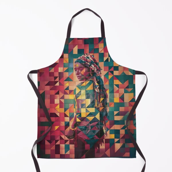 Item preview, Enchanting Moroccan Mosaic A Vibrant  Design Featuring Traditional Patterns Woman Silhouettes designed and sold by piketo.