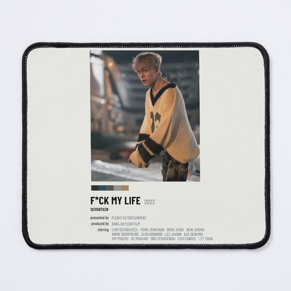 Item preview, fml seventeen music poster designed and sold by mochihoshi.