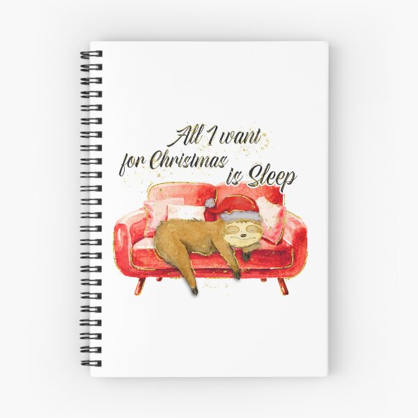 Aperçu de l'œuvre Tout ce que je veux pour Noël, c'est dormir créée et vendue par Bobeys.
