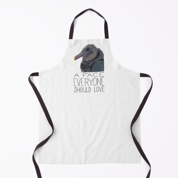 Item preview, A Face Everyone Should Love (Black Vulture) designed and sold by LauraWolfArtist.