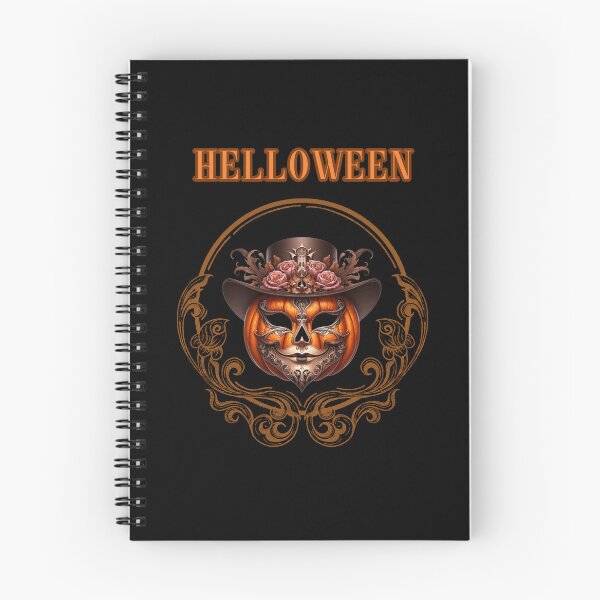 Item preview, Máscara de calabaza elegante - Halloween Chic designed and sold by GorinART.