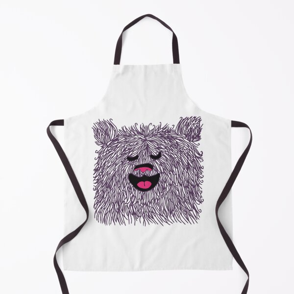 Item preview, Purple Fur Shaggy Joyful Bear designed and sold by wildjellybeans.