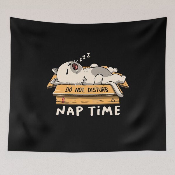 Item preview, Nap Time Do Not Disturb - Cute Lazy Funny Cat Gift designed and sold by koalateess.