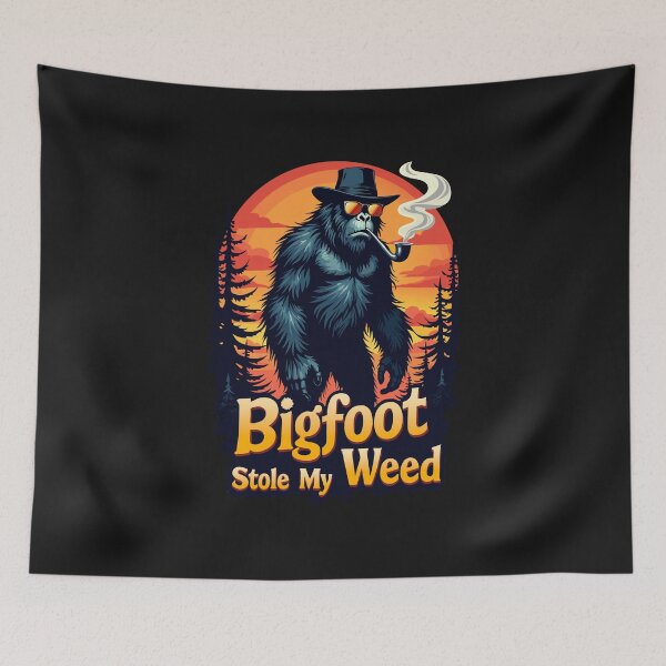 Item preview, Bigfoot Stole My Weed designed and sold by SerhiiArt.