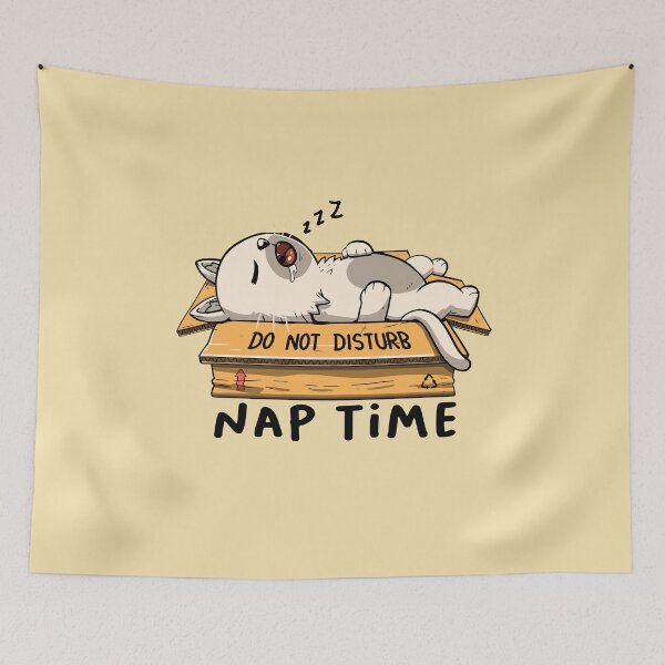 Item preview, Nap Time Do Not Disturb - Cute Lazy Funny Cat Gift designed and sold by koalateess.