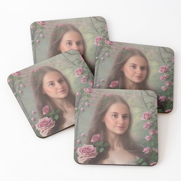 Item preview, English Rose Portrait of a young girl designed and sold by Jennifer Morcom.