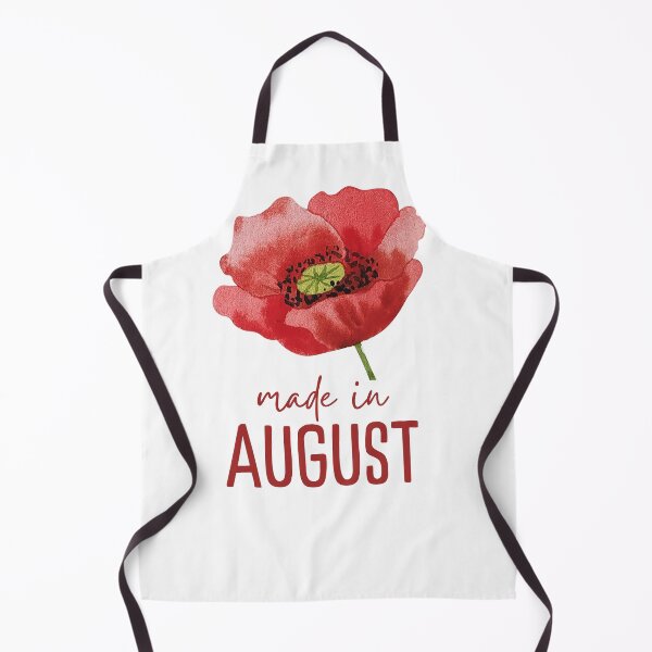 Item preview, Made in August, Poppy Birth Flower, August Birthday Gift designed and sold by lagunaklein.