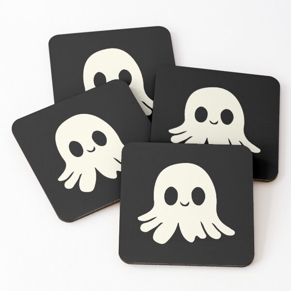 Item preview, Preppy Halloween Enchantment | Friendly Ghosts & Modern Spooky Fun designed and sold by colorofmagic.