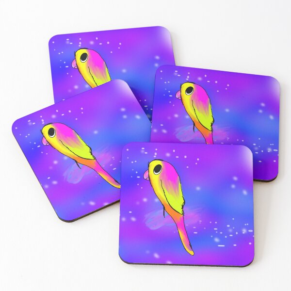Item preview, Cosmic parrot  designed and sold by MerryBuzzMouse.