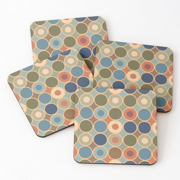 Item preview, Retro 70s Dots Pattern designed and sold by Angry Swan Designs.