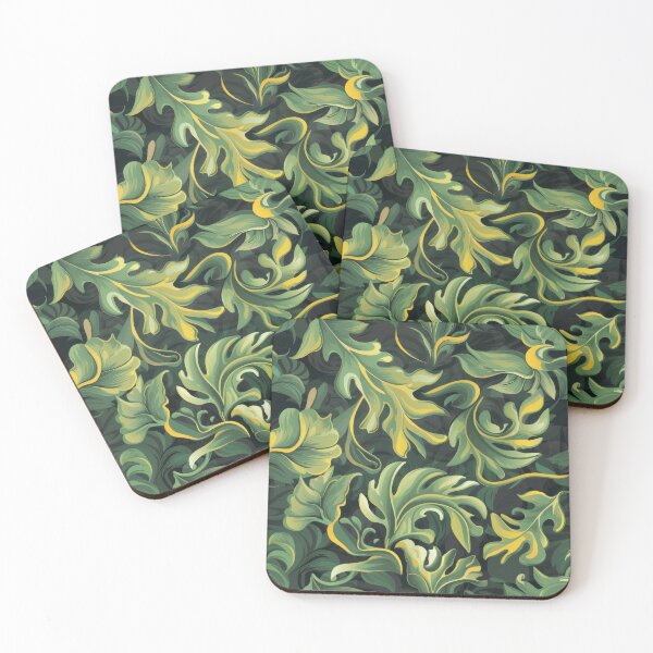 Item preview, Groovy Leaves designed and sold by Angry Swan Designs.