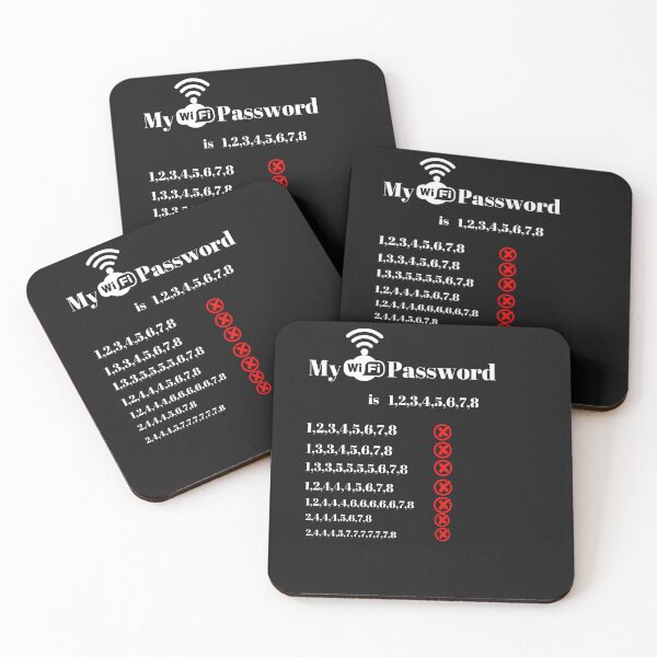 Item preview, WIFI Password Funny and Smart Challenge designed and sold by Glmart.