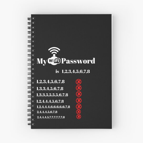 Item preview, WIFI Password Funny and Smart Challenge designed and sold by Glmart.