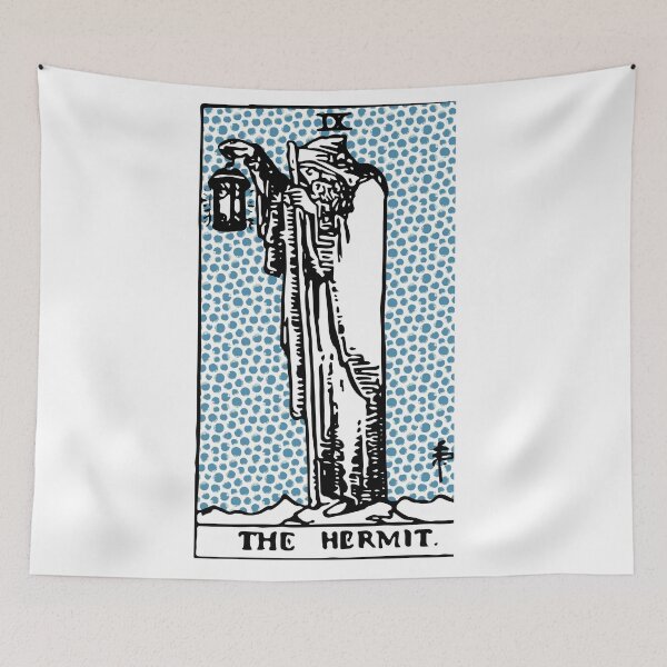 Item preview, Modern Tarot Design - 9 The Hermit designed and sold by Annalee Beer.