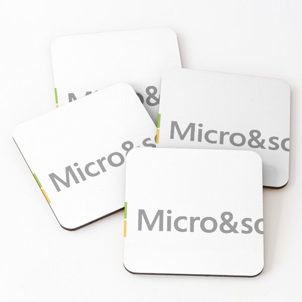 Item preview, Humorous parody logo 'MICRO&SOFT' designed and sold by Off-gear.