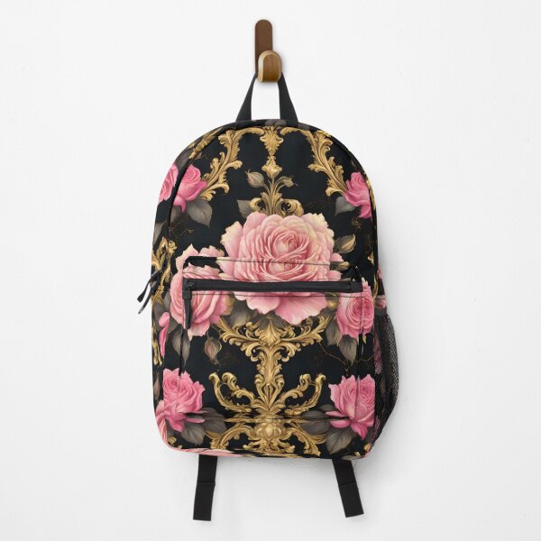 Item preview, Pink Roses & Gold Rococo designed and sold by DesignsByPrnces.