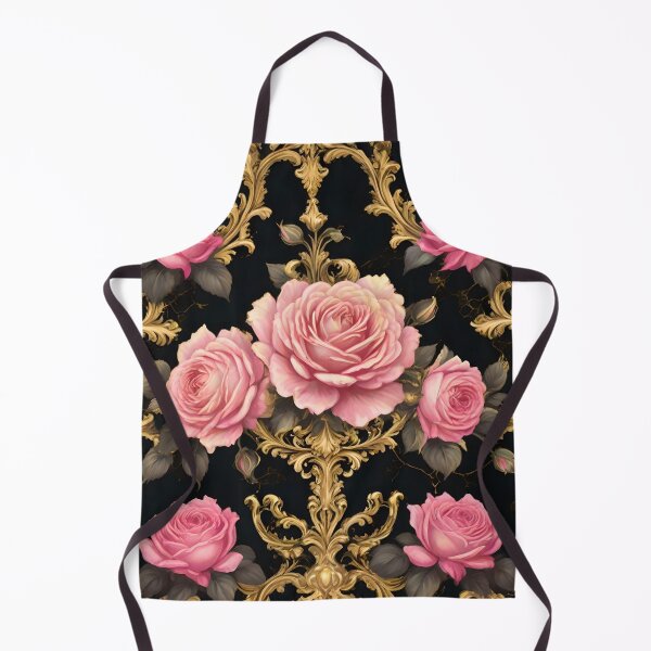 Item preview, Pink Roses & Gold Rococo designed and sold by DesignsByPrnces.