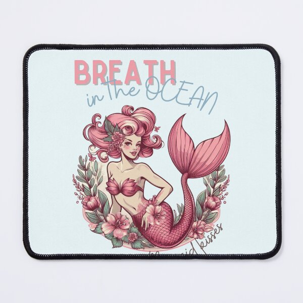 Item preview, Pink mermaid  designed and sold by coloursforkids.