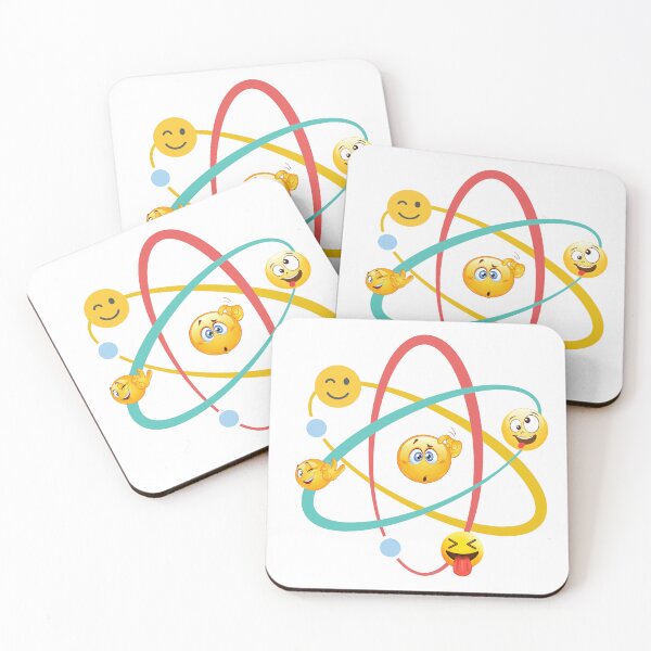 Item preview, Fun scientific design: Atom   with a meme face designed and sold by StyleFused.