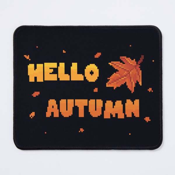 Item preview, Hello Autumn Pixel Art designed and sold by kyubi-pixels.