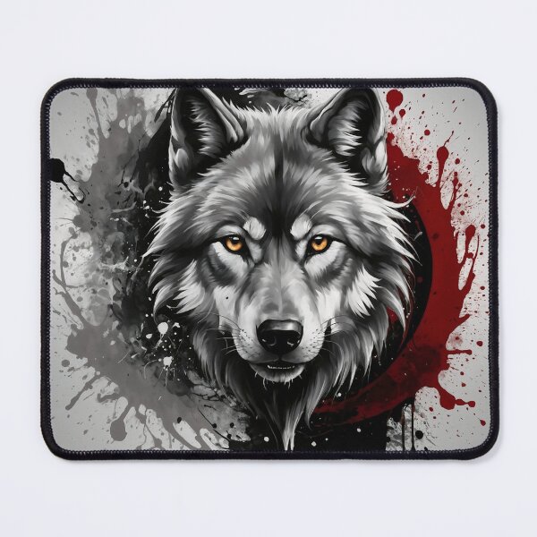 Item preview, Intense Wolf Portrait designed and sold by photoparadise22.