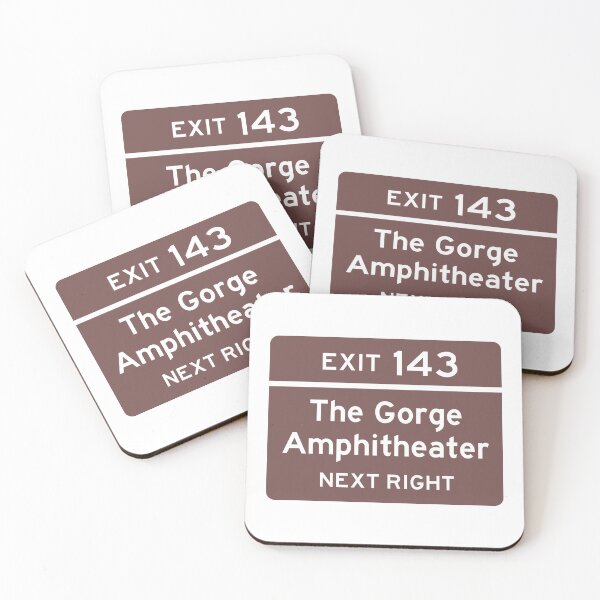 Item preview, Exit 143 Gorge Amphitheater designed and sold by LyndaNoel Design.