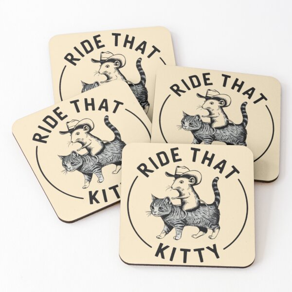 Item preview, Mouse - Ride that kitty designed and sold by 123ks.
