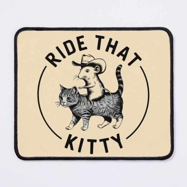 Item preview, Mouse - Ride that kitty designed and sold by 123ks.