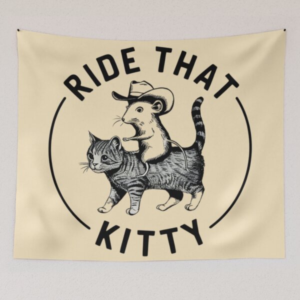 Item preview, Mouse - Ride that kitty designed and sold by 123ks.