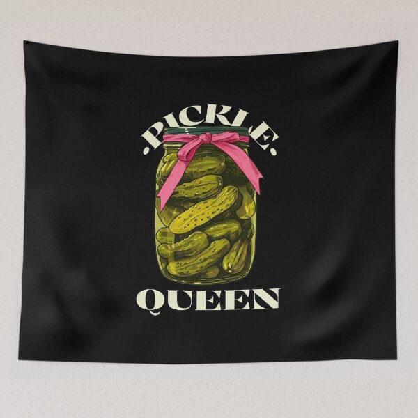 Item preview, Pickle Queen Pickle Lover Pickle Day Pickling Hobbies  designed and sold by StudioTVDinners.
