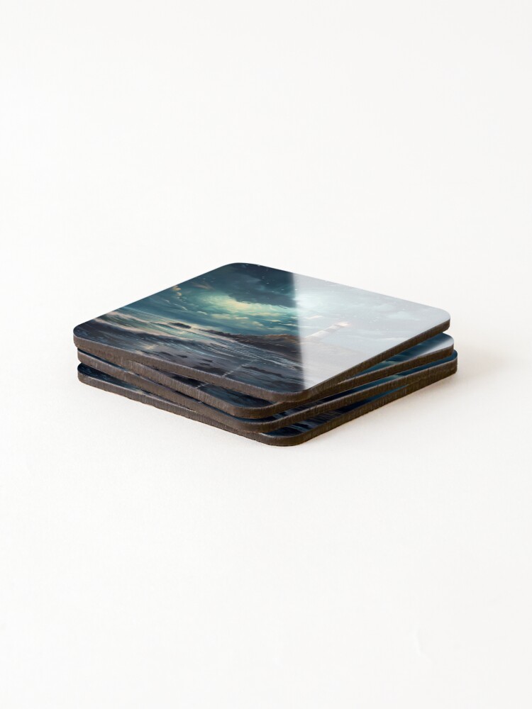 Thumbnail 4 of 5, Coasters (Set of 4), Lighthouse designed and sold by Rtymer.