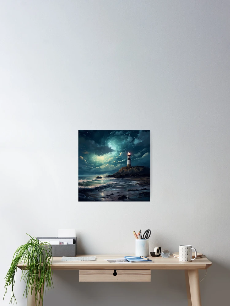Imagen 2 de 3, Póster con la obra Faro, diseñada y vendida por Rtymer.