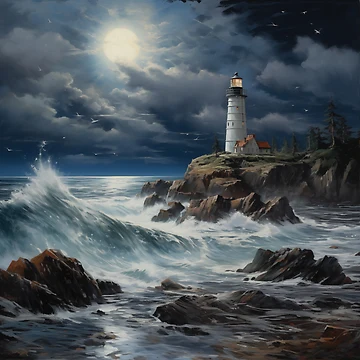 Artwork thumbnail, Lighthouse by Rtymer