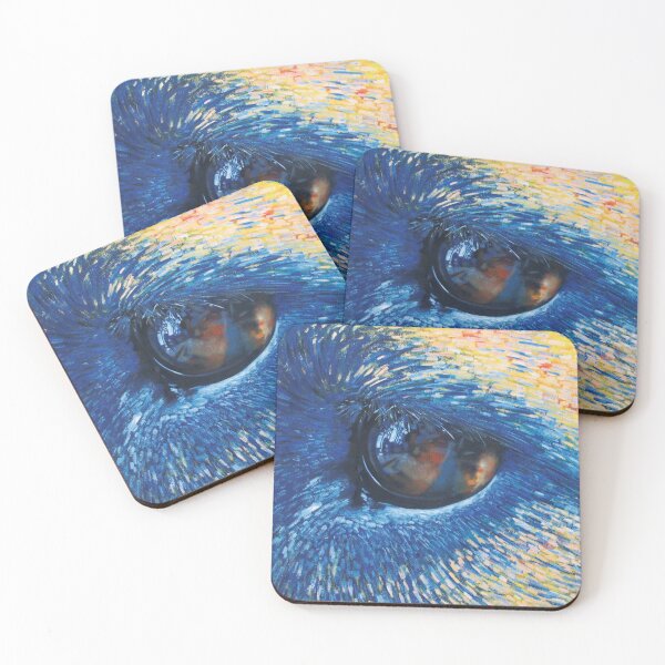 Item preview, Original painting of Rusty's eye designed and sold by artforartsake24.