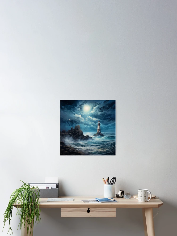 Thumbnail 2 of 3, Poster, Lighthouse designed and sold by Rtymer.