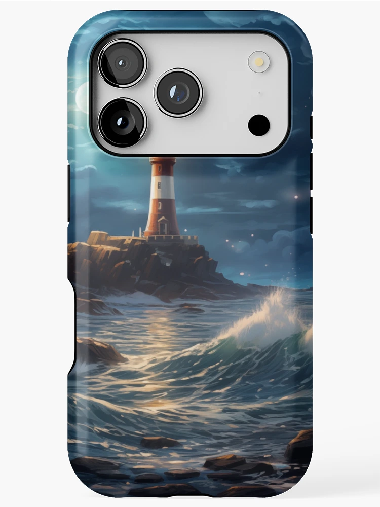 Thumbnail 1 of 4, iPhone Case, Lighthouse designed and sold by Rtymer.