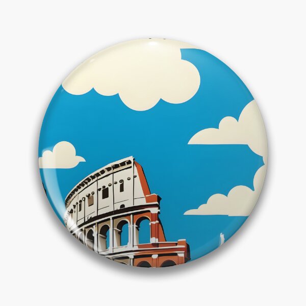 Item preview, Rome Italy Vintage Travel Tourism  designed and sold by TravelersGems.