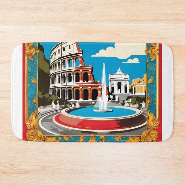 Item preview, Rome Italy Vintage Travel Tourism  designed and sold by TravelersGems.